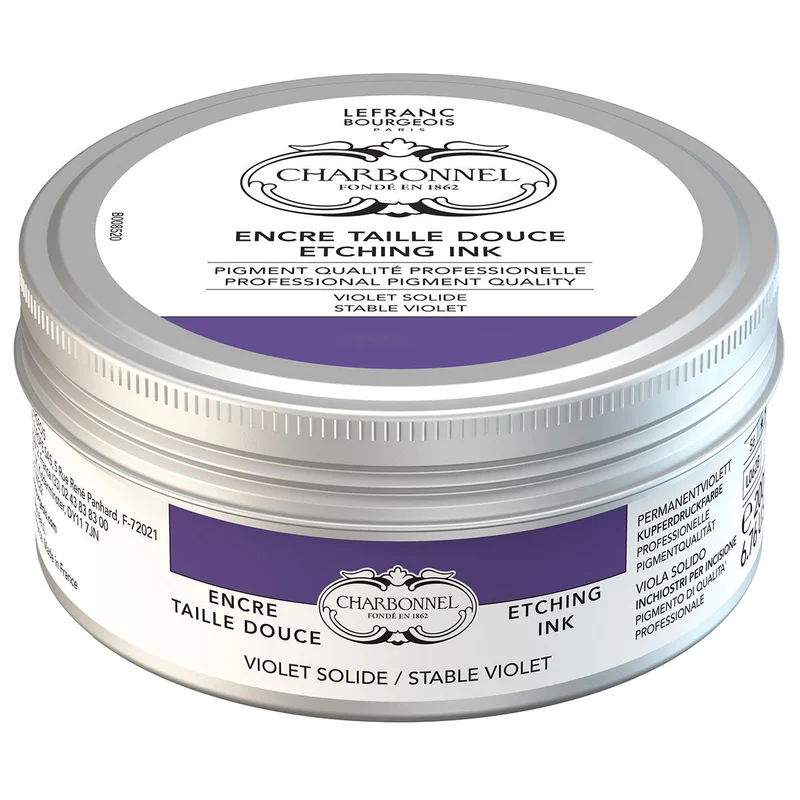 Charbonnel - Etching Ink - 200ml Permanent Violet (S6)