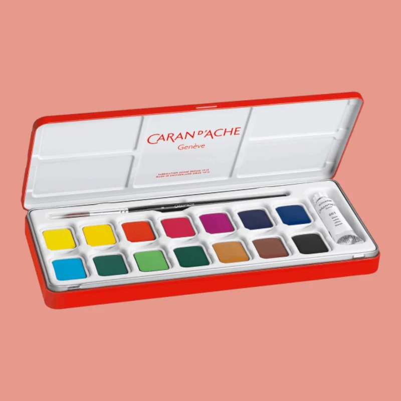 Caran d’Ache Gouache Studio – 15 Farben