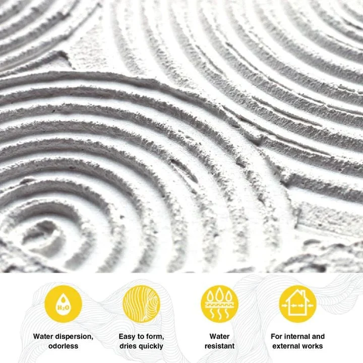 Kompozit White Coarse-Grain Texture Paste