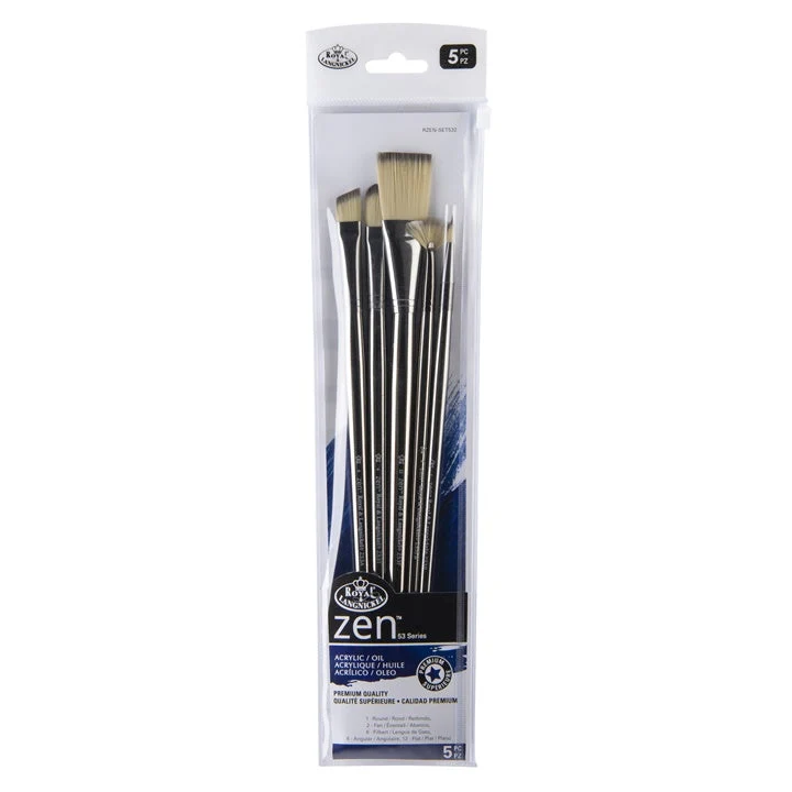 Royal and Langnickel Zen 53 Brush Set of 5