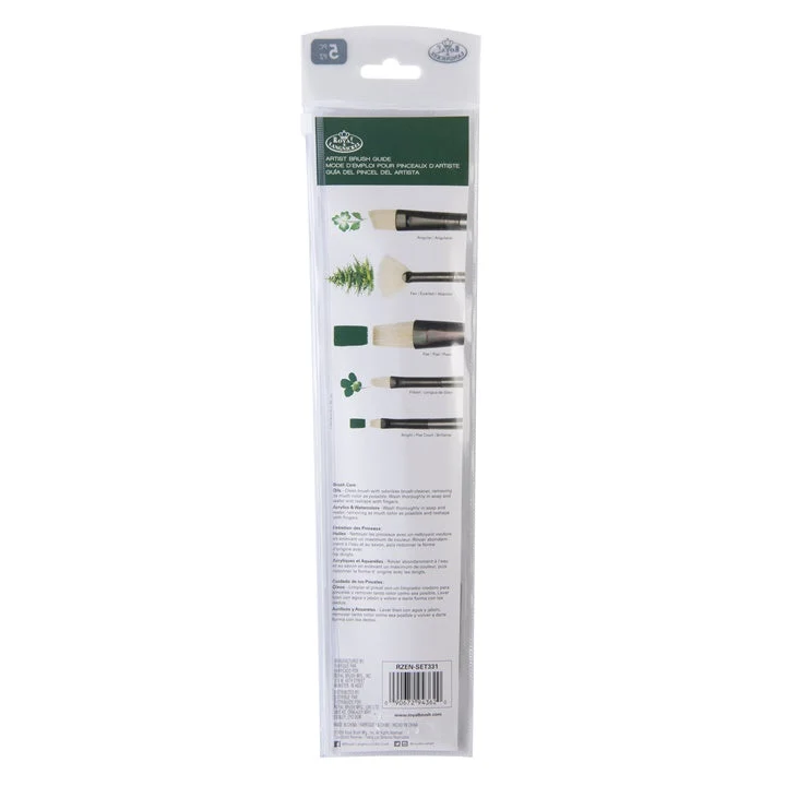 Royal and Langnickel Zen 33 Brush Set of 5