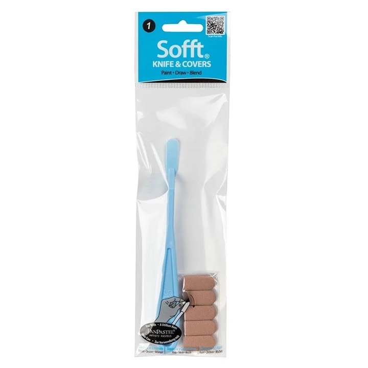 Sofft Plastic Knife with Replaceable Sponges