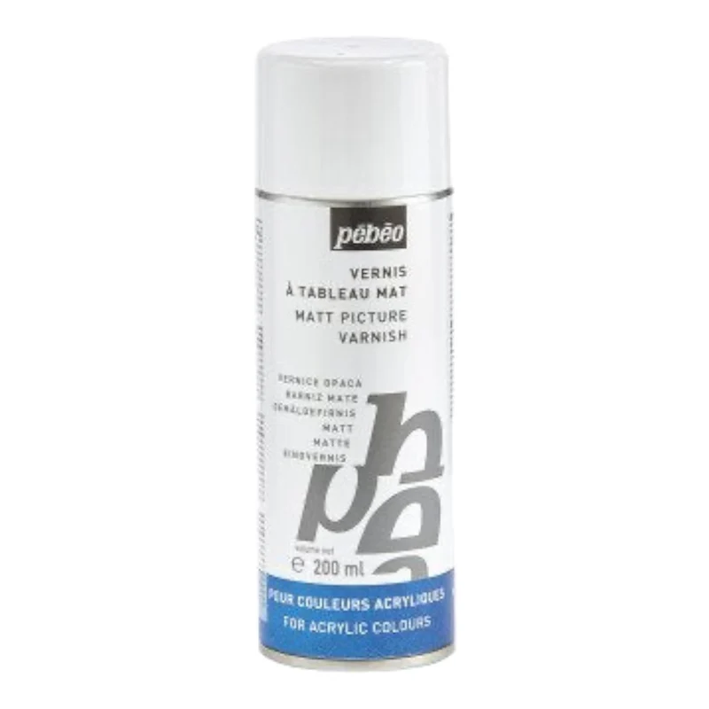 Pébéo Auxiliaires Artist Acrylics Vernis Matt, Matt Acryllack Spray 400 ml