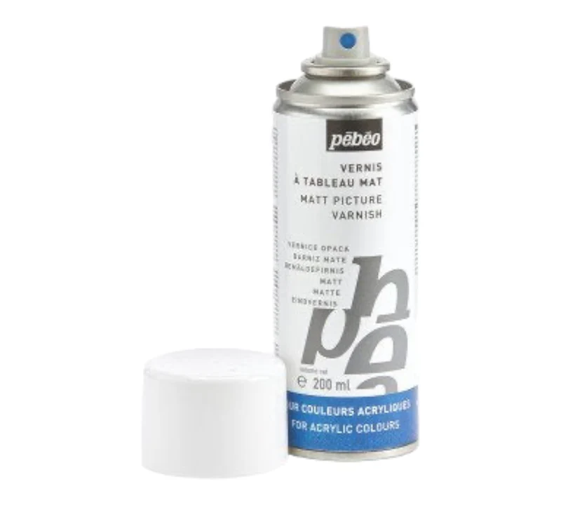 Pébéo Auxiliaires Artist Acrylics Vernis Matt, Matt Acryllack Spray 400 ml