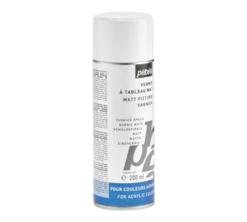 Pébéo Auxiliaires Artist Acrylics Vernis Matt, Matt Acryllack Spray 400 ml