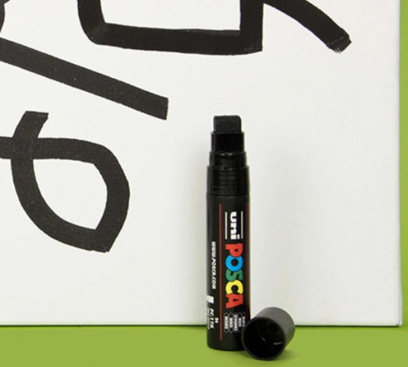 Uni Posca PC-8K Acrylmarker 8.0mm Hellgrün 5