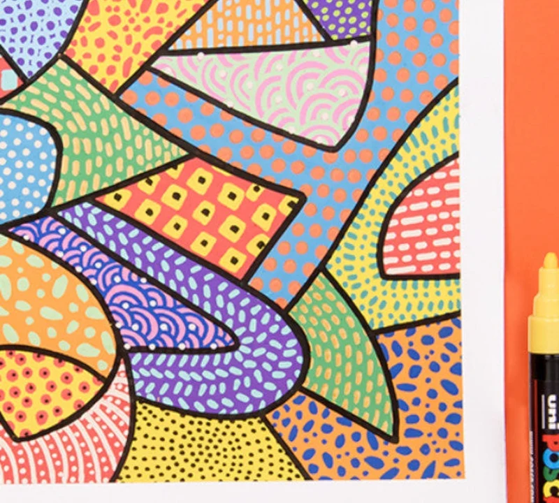 Uni Posca PC-8K Acrylmarker 8.0mm Silber 26