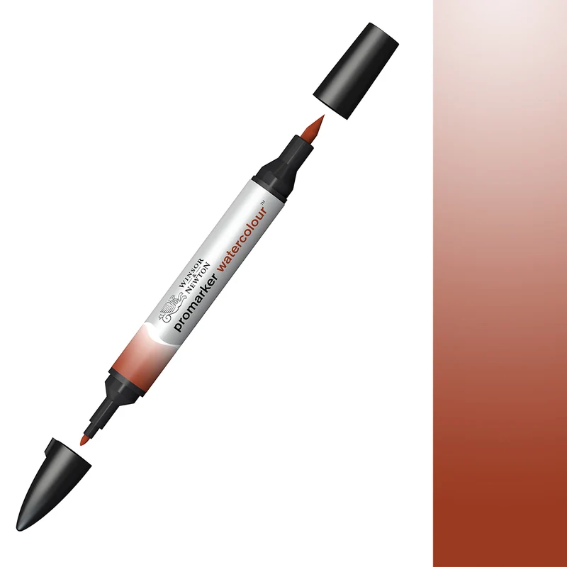 Winsor & Newton - Promarker Watercolour - Burnt Red 061