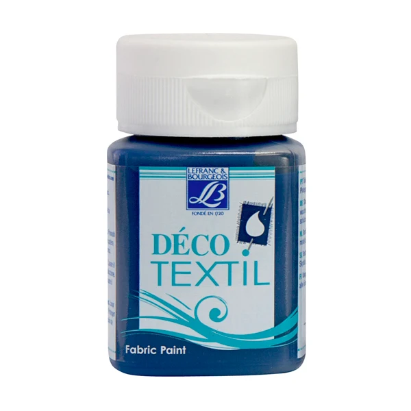 Lefranc & Bourgeois - Deco Textil - 50ml Passion Slate Blue