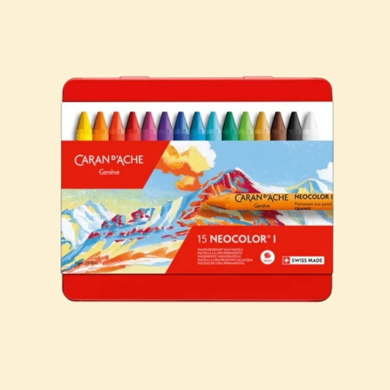 Caran d'Ache Neocolor ™ I Wax Pastell 15 Farben