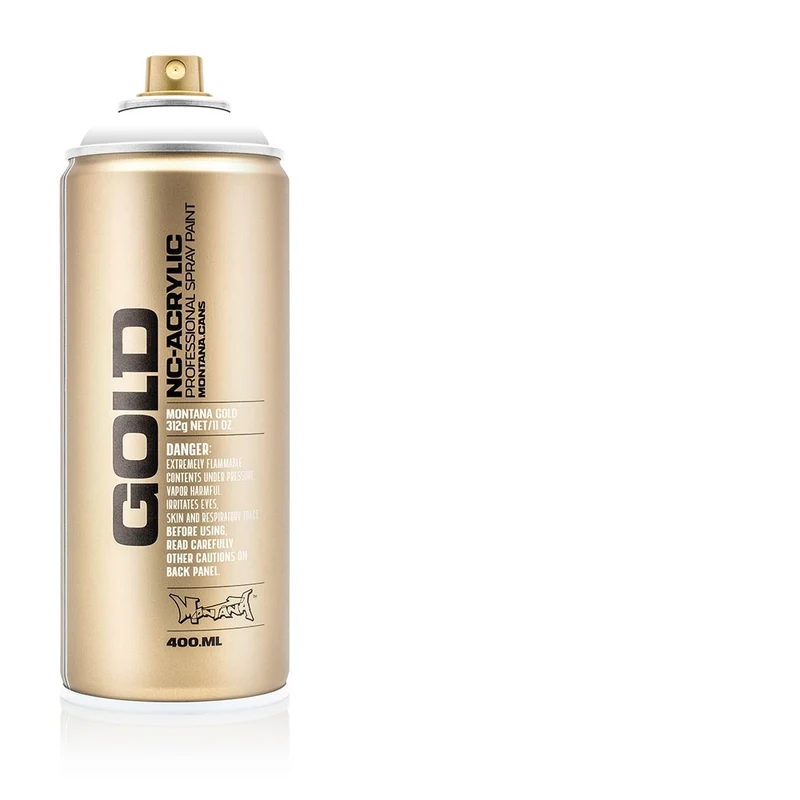 Montana - GOLD - Shock White - 400ml (S9100)