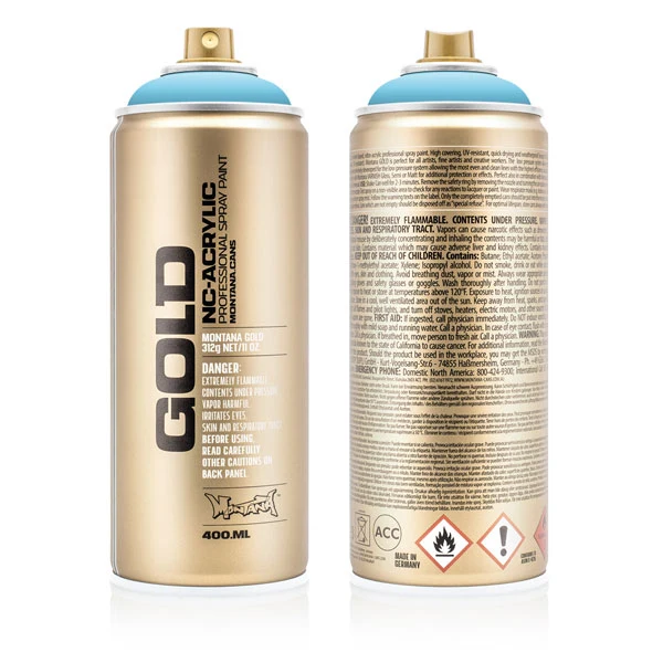 Montana - GOLD - Baby Blue - 400ml (G5020)