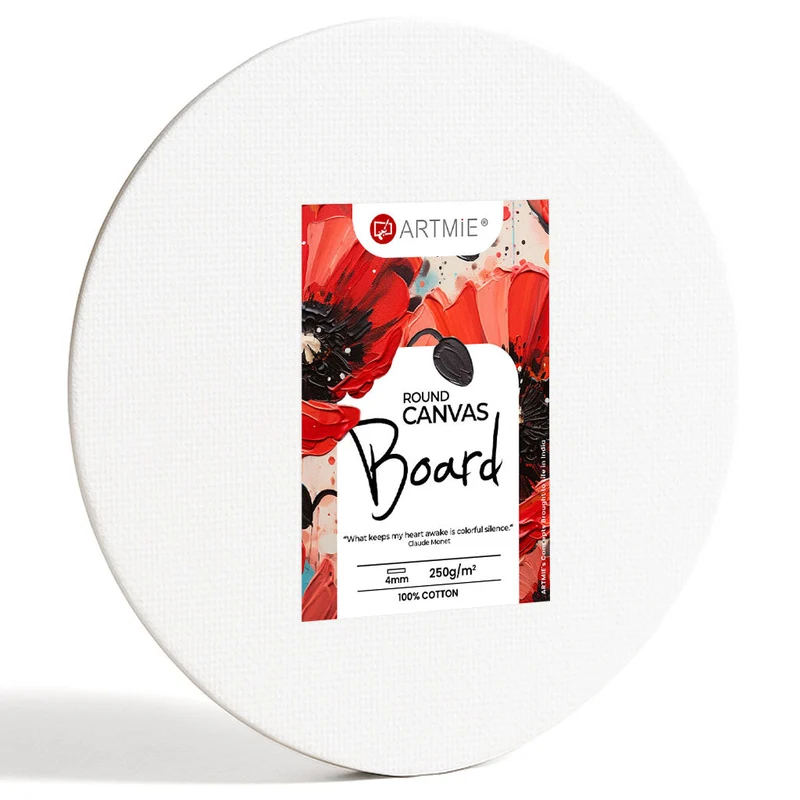 ARTMiE Round Canvas Board
