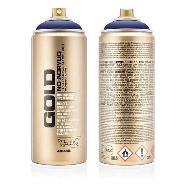Montana - GOLD - Blue Velvet - 400ml (G4170)