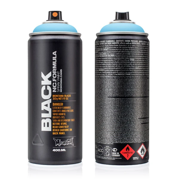 Montana - BLACK - Baby Blue - 400ml (BLK5020)