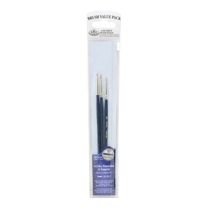 Royal and Langnickel Detail Brush Set of 3