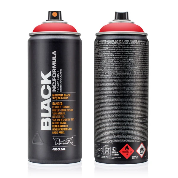 Montana - BLACK - Code Red - 400ml (BLK2093)