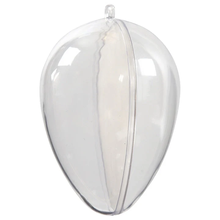 ARTMiE Clear Acrylic Foldable Eggs, Set of 5 / 9 cm