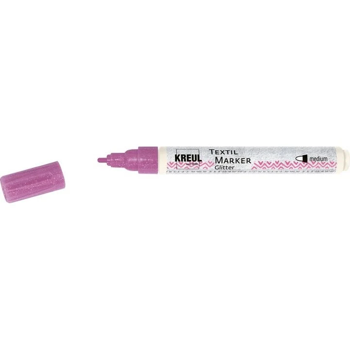 Kreul Medium Glitter Fabric Paint Pens