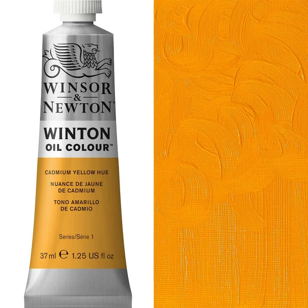 Winsor and Newton - Winton Oil Colour - 37ml - Cadmium Yellow Hue (9)