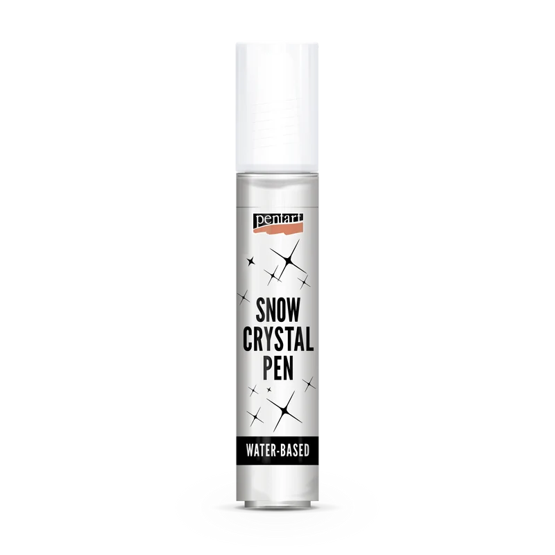 Μαρκαδόρος με εφέ κρυστάλλων χιονιού Pentart Snow Crystal pen 30 ml