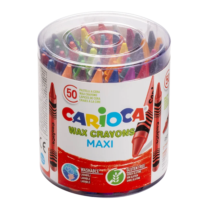 Carioca Maxi voščenke, 50 kos