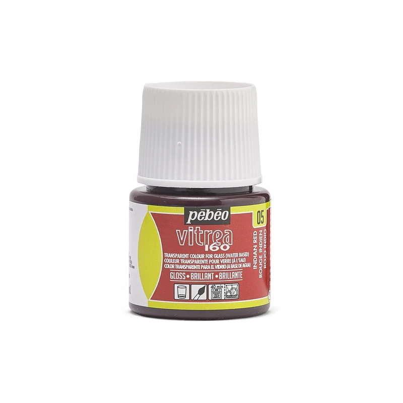 Boja za vitraj za staklo Pebeo Vitrea 160 sjajna 45 ml