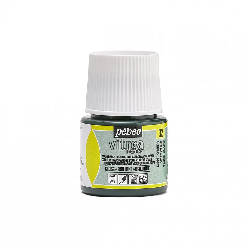 Colore per vetro effetto vetrata Pebeo Vitrea 160 lucido 45 ml