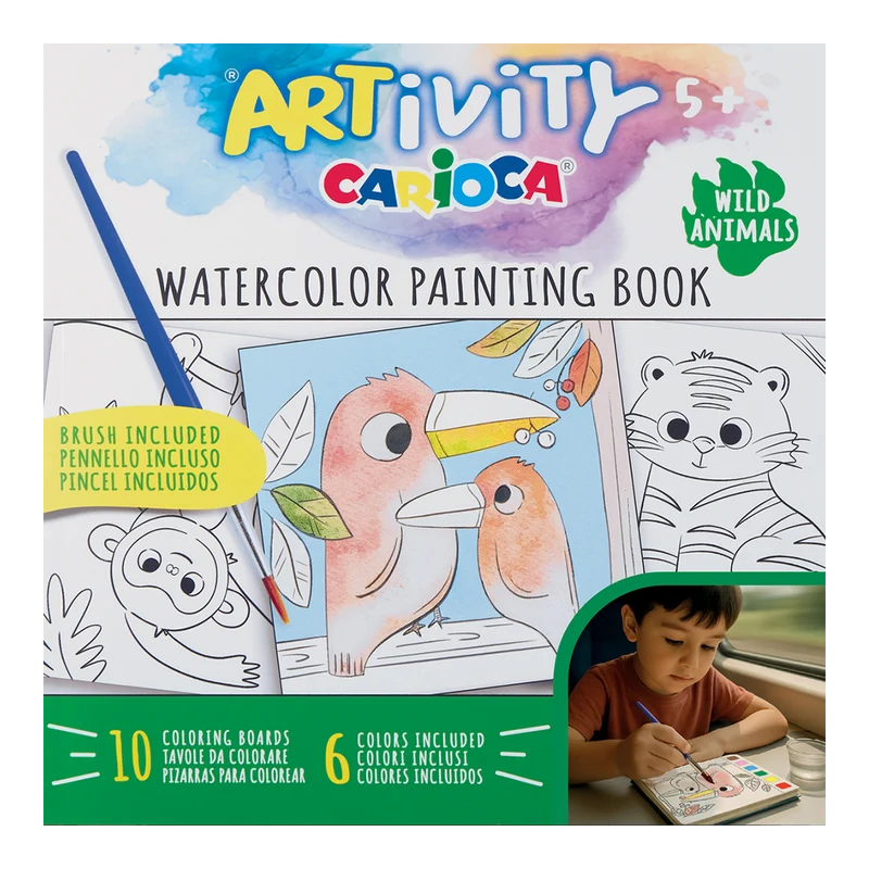 Carioca Malbuch mit Wasserfarben ARTivity