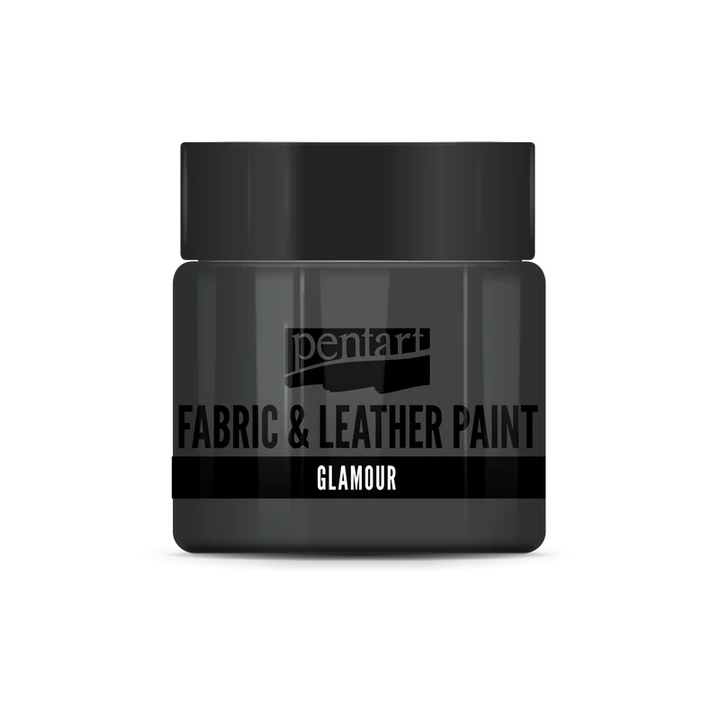 Pentart pittura glamour per tessuti e pelle 50 ml