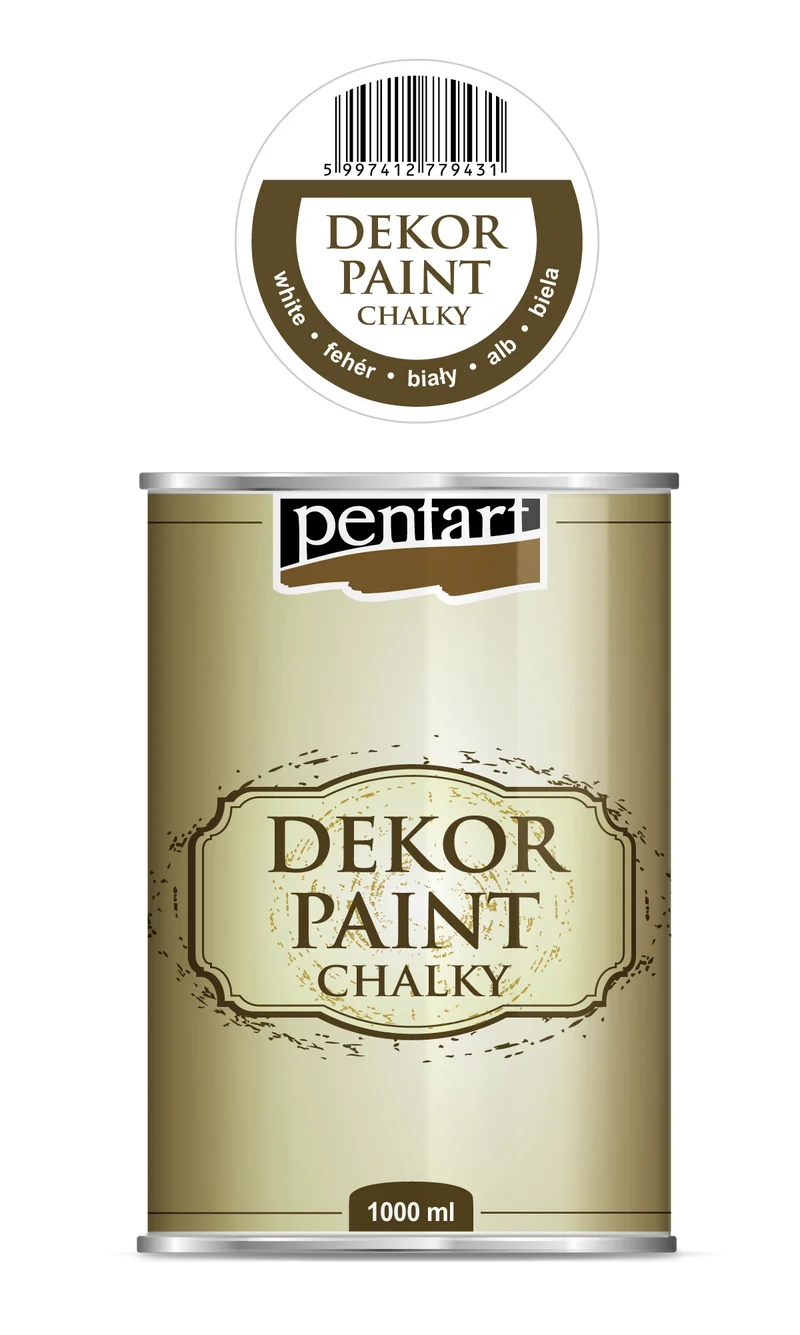 Kreidefarbe Pentart Chalky 1000 ml