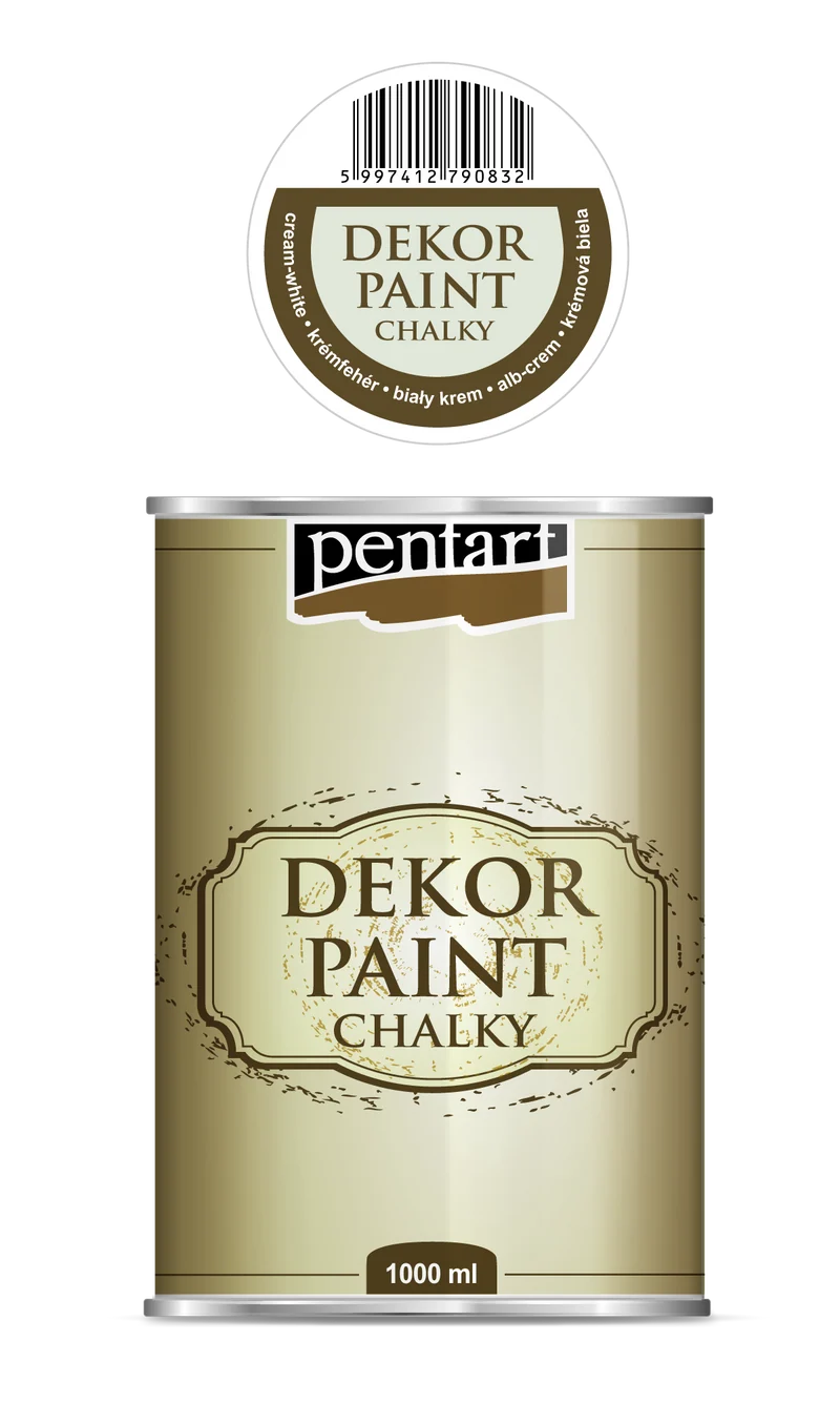 Kreidefarbe Pentart Chalky 1000 ml