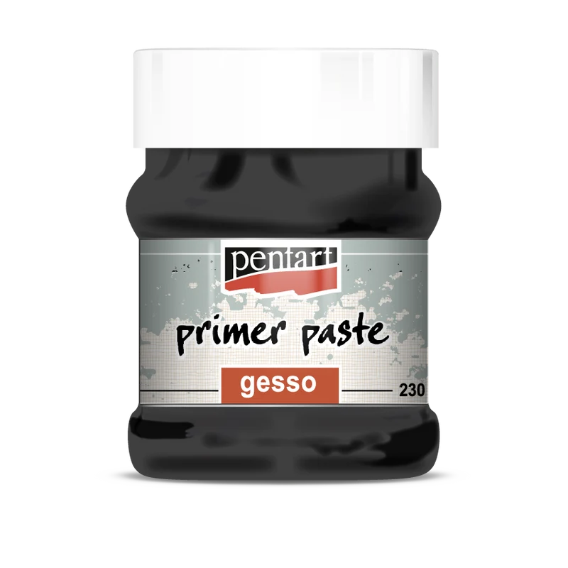 Πάστα προετοιμασίας Pentart Primer paste 230 ml, μαύρη