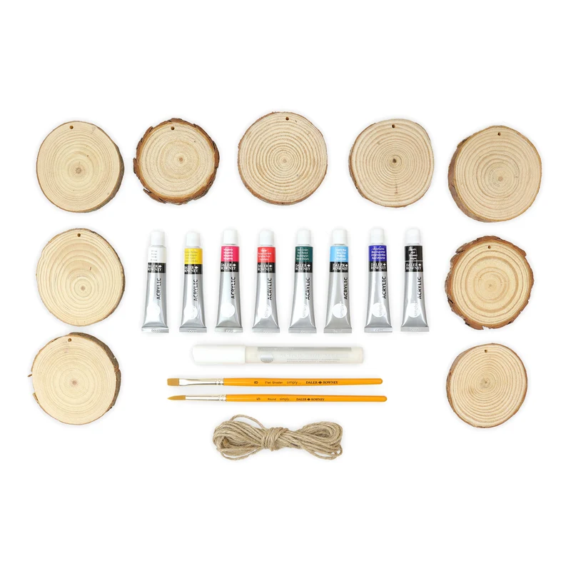 DALER ROWNEY Simply σετ ζωγραφικής σε ξύλο
