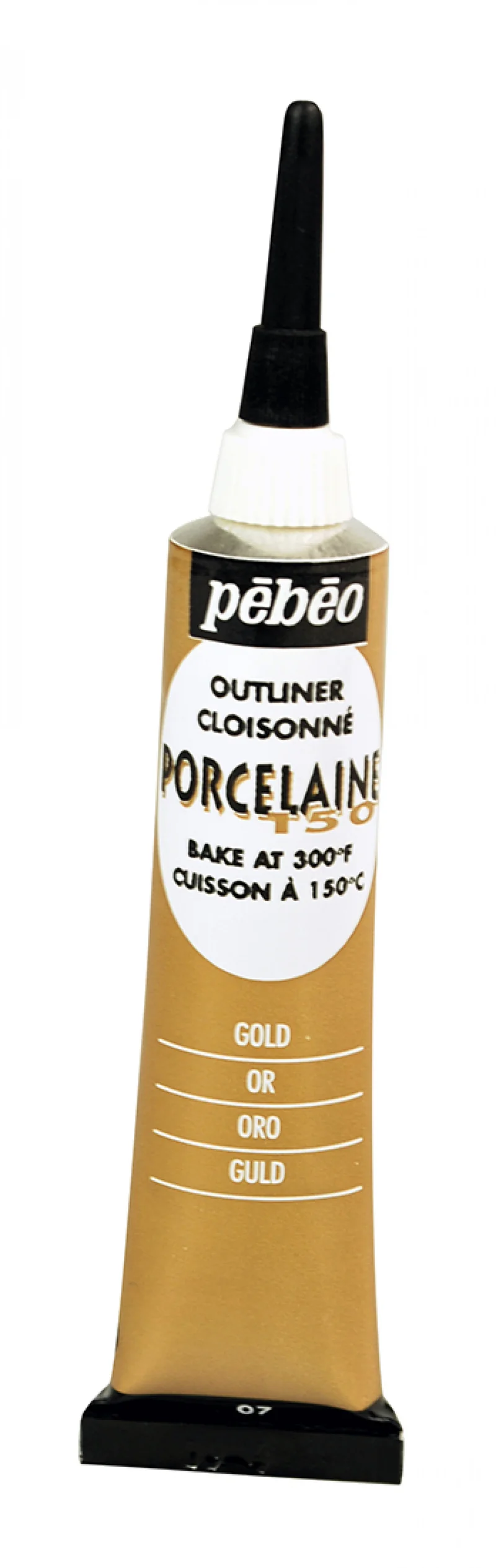 Pebeo Porcelaine 150 reliefna kontura za porcelan 20 ml