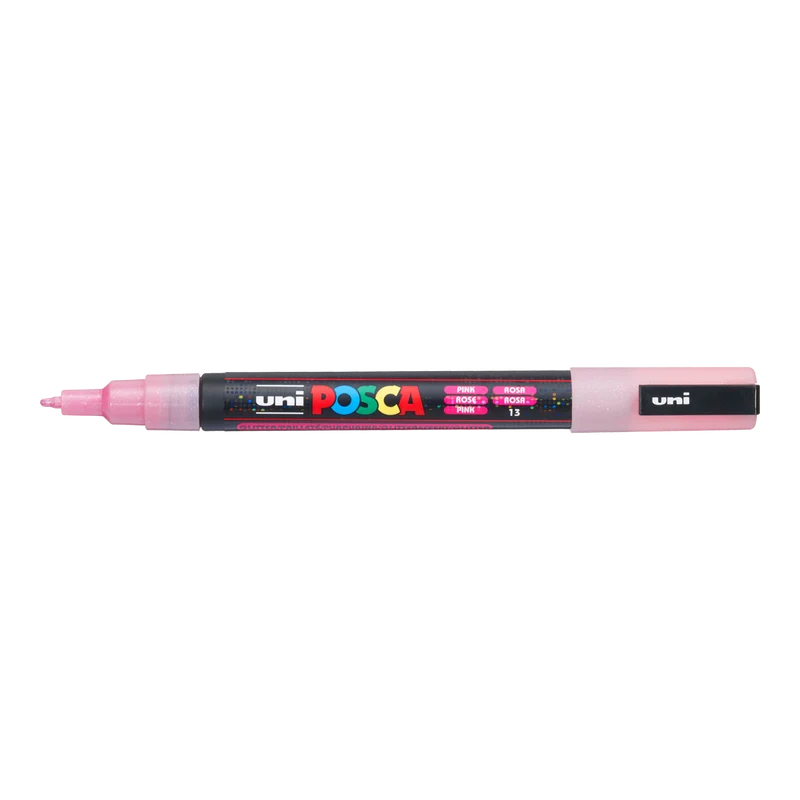 Акрилен маркер Posca PC-3ML, 0,9 - 1,3 mm, брокатен