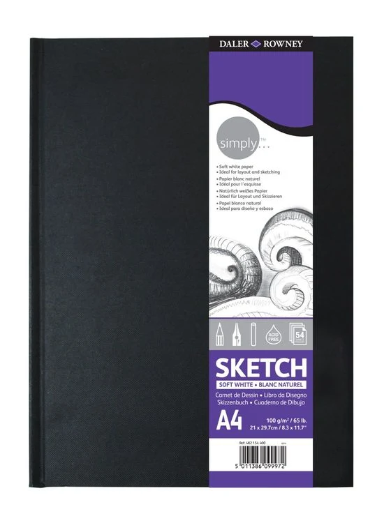Skicirka DALER ROWNEY Simply ekstra bela 100