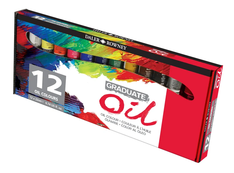 DALER ROWNEY D&R Graduate σετ λαδομπογιές