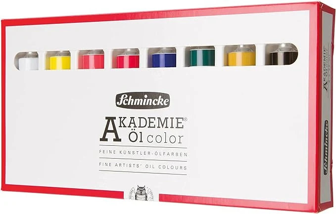 Schmincke Akademie Ölfarben 8er Set