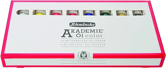 Schmincke Akademie Ölfarben 8er Set
