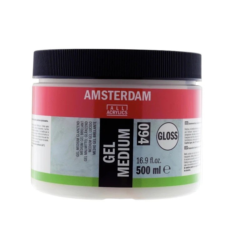 Amsterdam Gel Malmittel Glänzend Gefäß 094