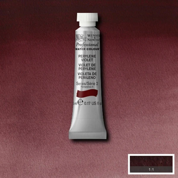 Winsor and Newton - Professional Artists' Watercolour - 5ml - Perylene Violet