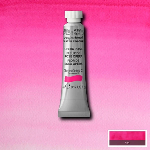 Winsor and Newton - Professional Artists' Watercolour - 5ml - Opera Rose