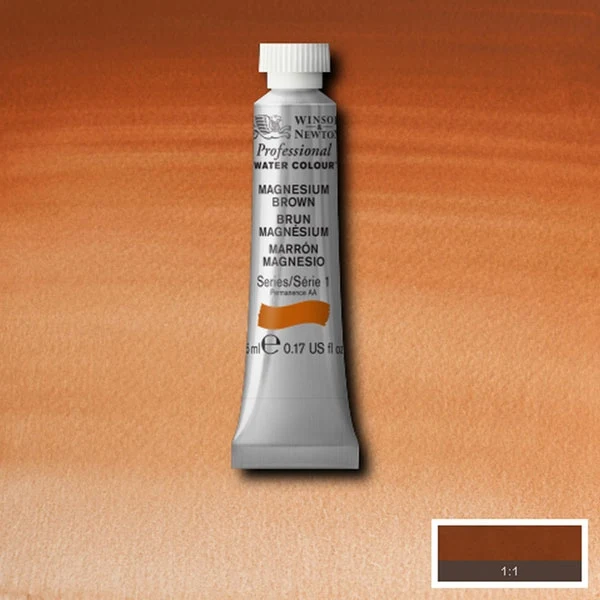 Winsor and Newton - Professional Artists' Watercolour - 5ml - Magnesium Brown