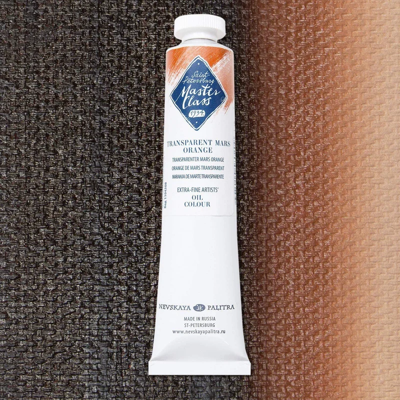 Nevskaya Palitra Master Class Ölfarbe Transparent Marsorange 308 (46ml)