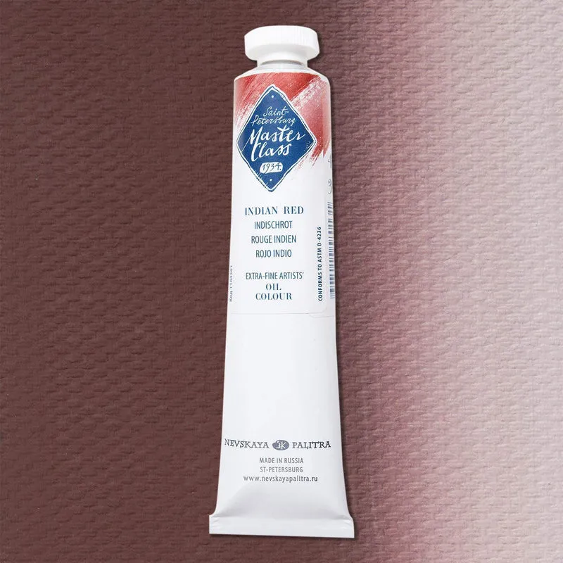Nevskaya Palitra Master Class Ölfarbe Indischrot 301 (46ml)