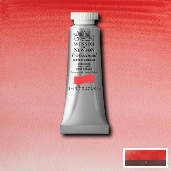 Winsor and Newton - Professional Artists' Watercolour - 14ml - Rose Dore