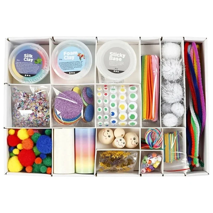 Rainbow Craft Set – Mix of Materials