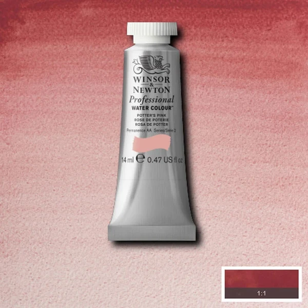 Winsor and Newton - Professional Artists' Watercolour - 14ml - Potter's Pink