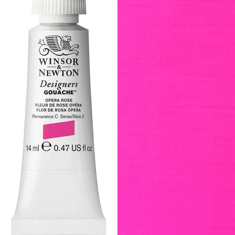 Winsor and Newton - Designers Gouache - 14ml - Opera Rose
